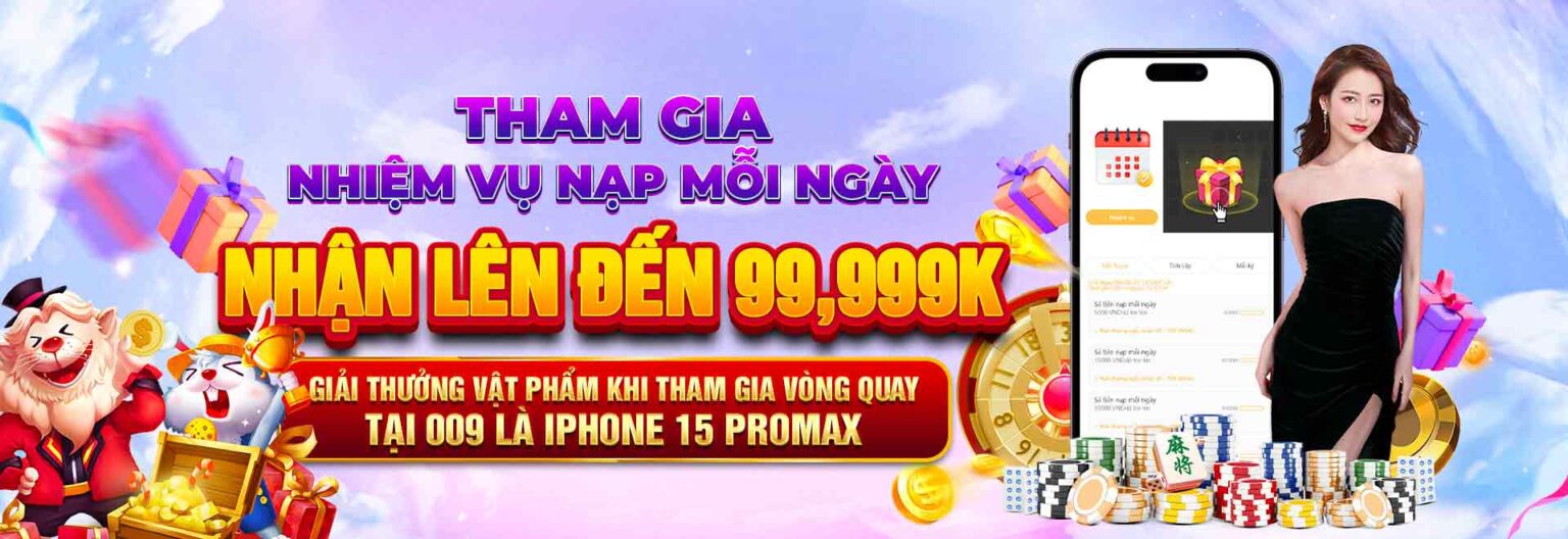 Tham gia nhiệm vụ nạp tiền mỗi ngày